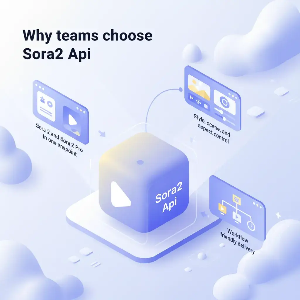 Sora 2 and Sora 2 Pro in one endpoint